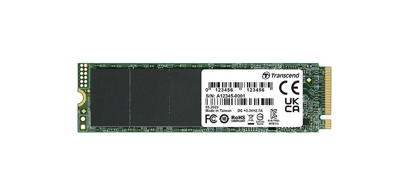 Transcend 115S 500 Go M.2 PCI Express 3.0 NVMe 3D NAND