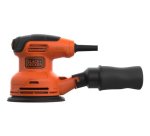 Black & Decker BEW210 Levigatrice orbitale 14000 Giri/min Nero, Arancione