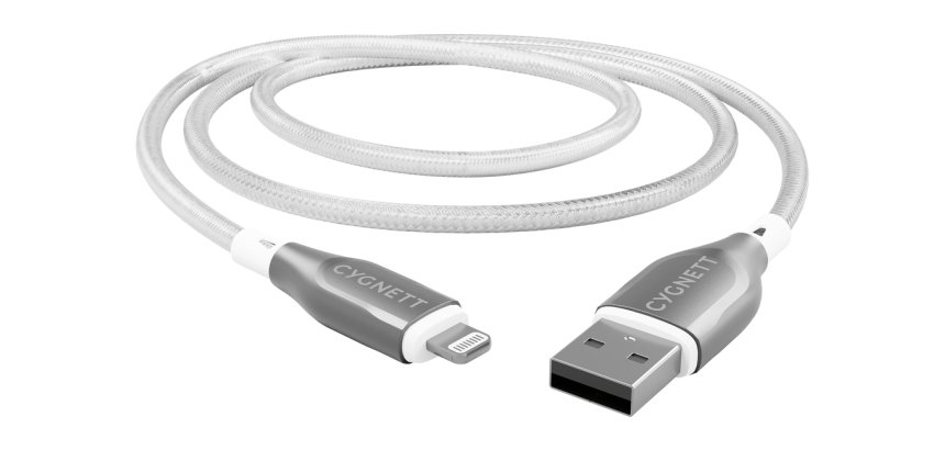 Cygnett CY4661PCCAL lightning cable 2 m Grey, White