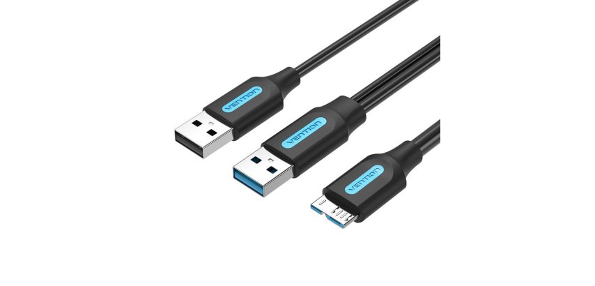 Vention CQPBF cable USB USB 3.2 Gen 1 (3.1 Gen 1) 1 m USB A Micro-USB B Negro