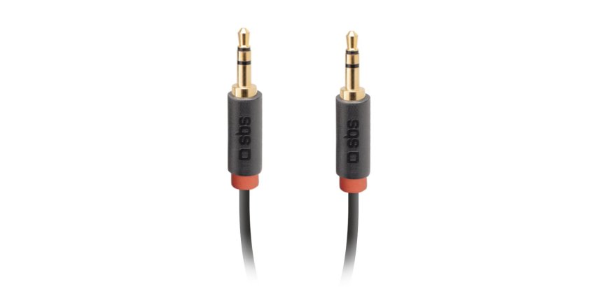 SBS Câble Jack Câble audio stéréo Jack 3,5 mm