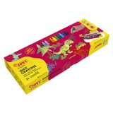 Crayon cire jovi jumbo 75mm diametre 11mm 12 couleurs     vives assorties format        scolaire boite 300 unites
