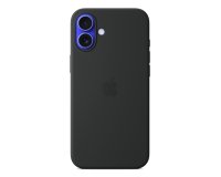 Apple Funda de silicona con MagSafe para el iPhone 16 Plus - Negro