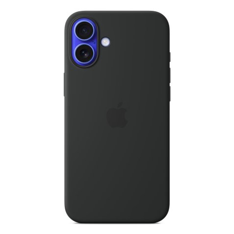 Apple Coque en silicone avec MagSafe pour iPhone 16 Plus - Noir