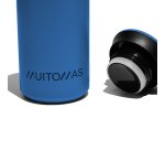 Muitomas WBOTTLE350BL contenitore e bottiglia da viaggio 350 ml Acciaio inox