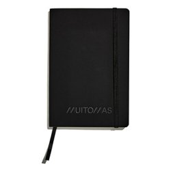 Muitomas NOTESA5BK writing notebook A5 Black