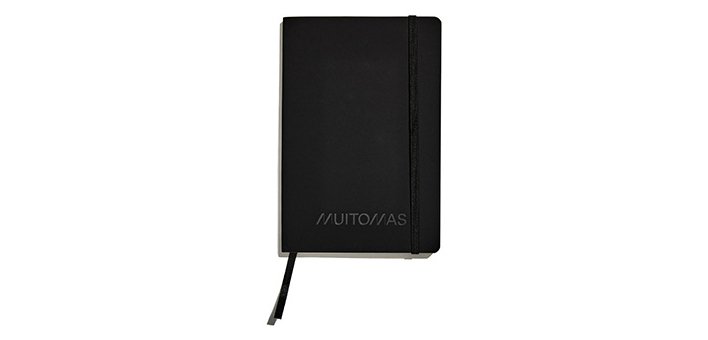 Muitomas NOTESA5BK quaderno per scrivere A5 Nero