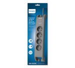 MCL SPN3140A/19 multiprise 2 m 4 sortie(s) CA Intérieure Gris