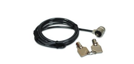 Port Designs 901210 câble antivol Noir