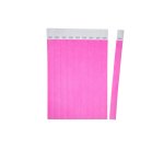 Bracelet avery papier indechirable matiere tyvek    largeur 19mm coloris rose     fluo 500 unites