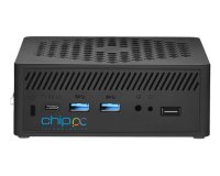 Chip PC CUBEX S Intel® Core™ i5 i5-1235U 8 Go DDR4-SDRAM 256 Go SSD Windows 11 Pro Mini PC Station de travail Noir