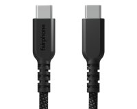 Fairphone ACCABL-2CC-WW1 câble USB USB 2.0 1 m USB C Noir