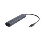 Eaton U442-DOCK40-6 hub & concentrateur USB Type-C Gris