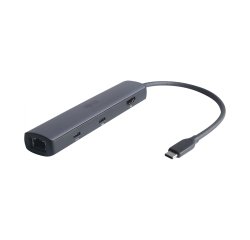 Eaton U442-DOCK40-6 hub & concentrateur USB Type-C Gris