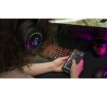 The G-Lab KORP IRIDIUM Auriculares Inalámbrico y alámbrico Diadema Juego USB Tipo C Bluetooth Negro