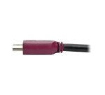 Tripp Lite P569-010-CERT câble HDMI 3 m HDMI Type A (Standard) Noir, Magenta
