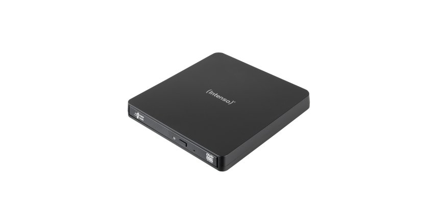 Intenso EOD 400D Slim lettore di disco ottico DVD Super Multi DL Nero