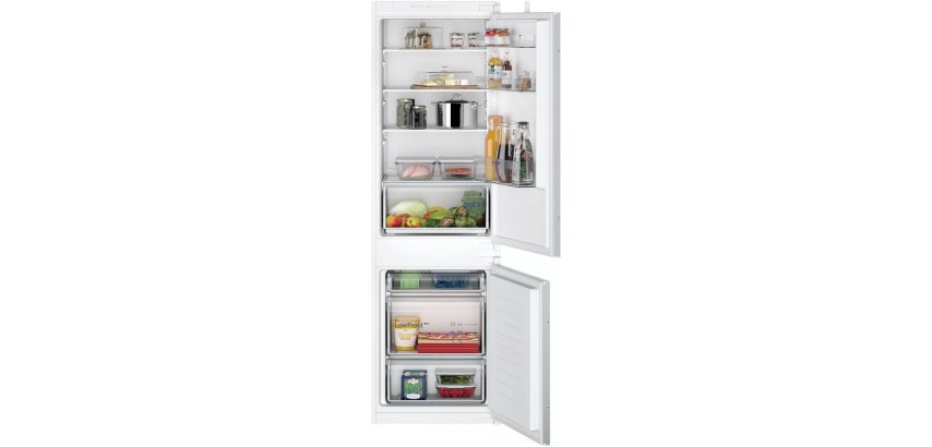 SIEMENS Réfrigérateur congélateur encastrable KI86VNSE0, IQ100, 267 litres, Low Frost