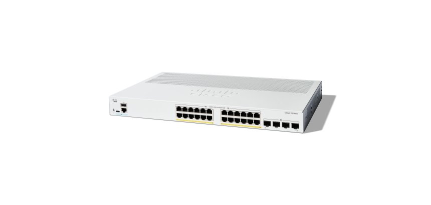 Cisco Catalyst 1300 Géré L2/L3 Gigabit Ethernet (10/100/1000) Connexion Ethernet, supportant l'alimentation via ce port (PoE) Gris