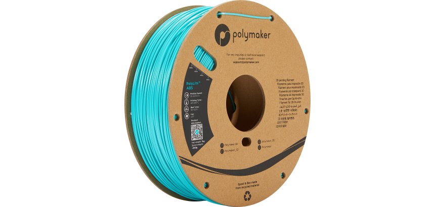 Polymaker PE01010 3D-Druckmaterial ABS Blau 1 kg