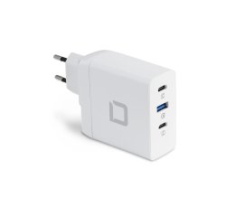 DICOTA D31983 chargeur d'appareils mobiles Ordinateur portable Blanc Secteur Charge rapide Intérieure