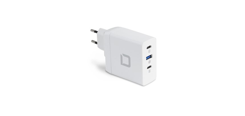 DICOTA D31983 chargeur d'appareils mobiles Ordinateur portable Blanc Secteur Charge rapide Intérieure