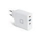 DICOTA D31983 chargeur d'appareils mobiles Ordinateur portable Blanc Secteur Charge rapide Intérieure