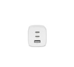 DICOTA D32054 chargeur d'appareils mobiles Universel Blanc Secteur Charge rapide Intérieure
