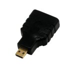 MCL CG-285 changeur de genre de câble HDMI A HDMI micro-D Noir