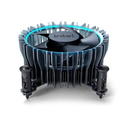 Intel Laminar RM1 Processeur Refroidisseur d'air Noir, Bleu