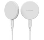Cygnett ChargePuck Qi2.0 Cuffie, Smartphone Bianco USB Carica wireless Ricarica rapida Interno