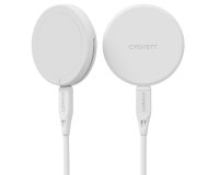 Cygnett ChargePuck Qi2.0 Headphones, Smartphone White USB Wireless charging Fast charging Indoor