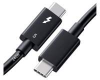 DLH DY-TU5505B Câble Thunderbolt 1 m 120 Gbit/s Noir