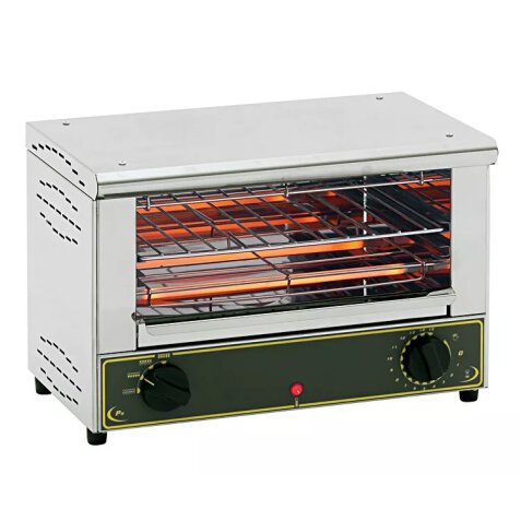 ROLLER GRILL Mini four BAR 1000 Toaster Quartz Infrarouge Inix