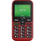 Doro Leva E10 6,1 cm (2.4") 118,9 g Rouge Téléphone pour seniors
