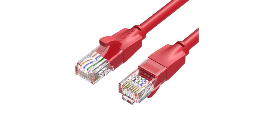 Vention IBERH cable de red Rojo 2 m Cat6 U/UTP (UTP) Alrededor