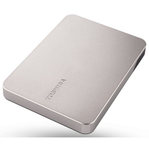 Toshiba Canvio Flex 2 TB disco duro externo 2.5" USB tipo A 3.2 Gen 1 (3.1 Gen 1) Plata