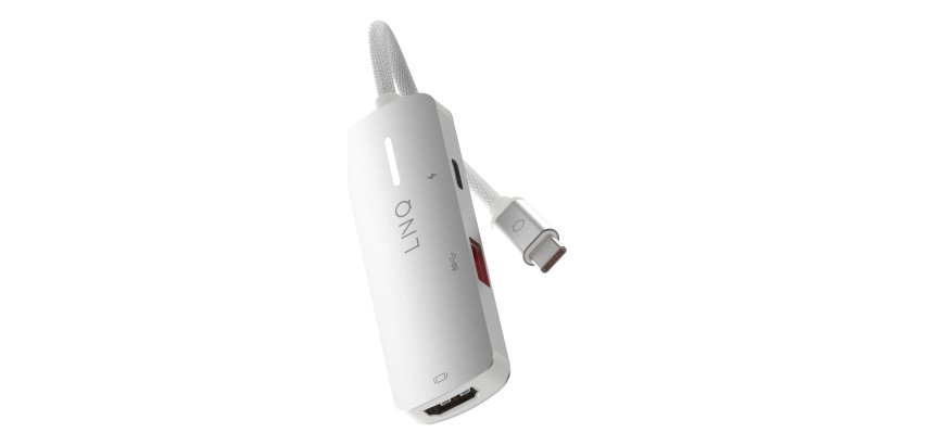 LINQ 4K HDMI Adapter with PD and USB-A