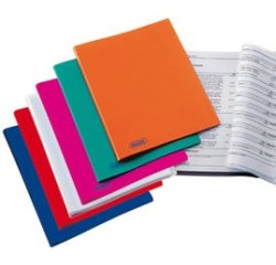 Portalistini Sviluppo - buccia - PP - 22 x 30 cm - 20 buste - blu - Favorit