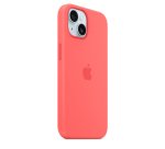 Apple iPhone 15 Silicone Case with MagSafe - Guava