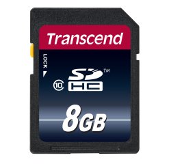 Transcend SD Card SDXC/SDHC Class 10 8GB