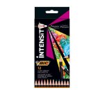 BIC Intensity Premium Black, Blue, Brown, Green, Light Blue, Orange, Pink, Purple, Red, Violet, White, Yellow 12 pc(s)
