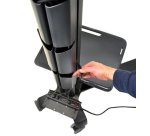 Ergotron Neo-Flex Mobile MediaCenter VHD Noir Ecran plat Panier multimédia