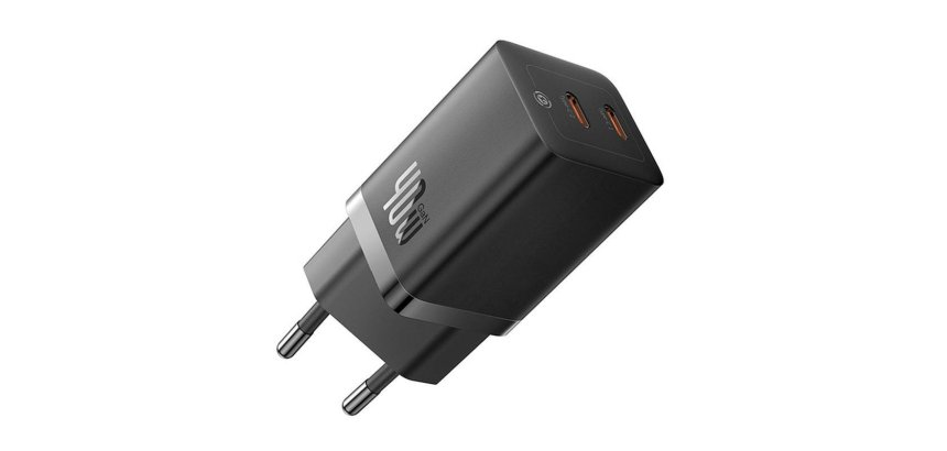 Baseus GaN5 Pro 40W Universal Negro Corriente alterna Carga rápida Interior