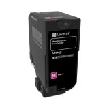 Lexmark 74C20ME Cartouche de toner 1 pièce(s) Original Magenta