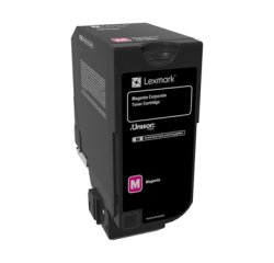 Lexmark 74C20ME Cartouche de toner 1 pièce(s) Original Magenta