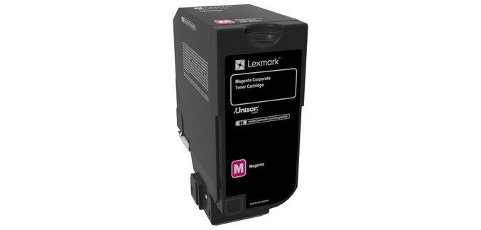 Lexmark 74C20ME Cartouche de toner 1 pièce(s) Original Magenta