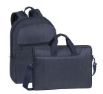 Rivacase 8065 39.6 cm (15.6") Backpack Black, Blue