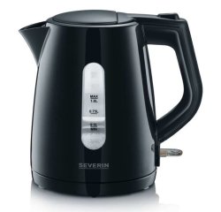 Severin WK 3410 bollitore elettrico 1 L 2200 W Nero