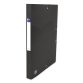 Boite classement oxford osmose polypropylene a4       240x320mm dos 25mm noir